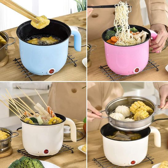Mini Olla Eléctrica | ¡Cocina de todo! Ideal para espacios pequeños 🍛