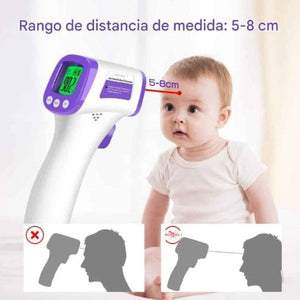 Termómetro Digital Infrarrojo 🌡️ Resultado rápido y preciso