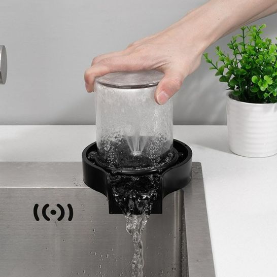 LIMPIADOR DE VASOS AUTOMÁTICO | Elimina residuos imposibles