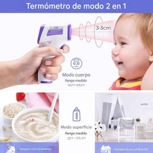 Termómetro Digital Infrarrojo 🌡️ Resultado rápido y preciso