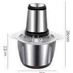 Procesador de Alimentos 2L: Pica, mezcla y disfruta sin esfuerzo 👨‍🍳