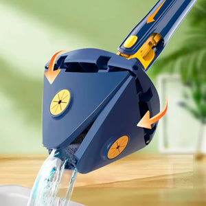 Trapeador Triangular Autoescurrible 360° | Limpia sin ensuciarte 👌