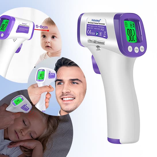 Termómetro Digital Infrarrojo 🌡️ Resultado rápido y preciso