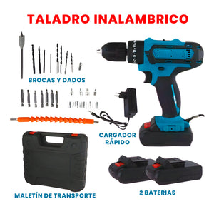 Taladro Inalambrico | 2 Baterias