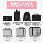 Juego de 7 Organizadores de Viaje – Empaca más, vive mejor🔥