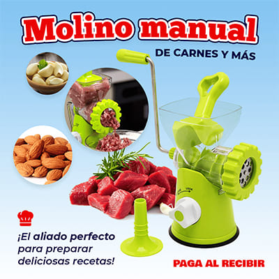Molino Manual de carne
